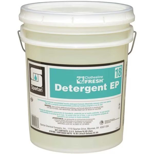 Clothesline Fresh 5 Gallon Detergent EP, Spartan Chemical, Mfr#: 701805