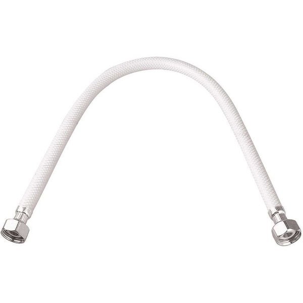 1/2 in. FIP x 1/2 in. FIP x 20 in. Vinyl Faucet Supply Line, Durapro, Mfr#: 231087LF