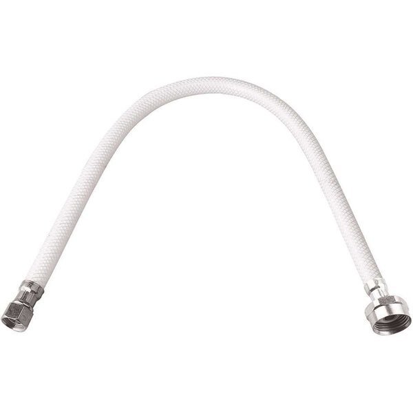 3/8 in. Compression x 7/8 in. Metal Ballcock x 16 in. Vinyl Toilet Connector, Durapro, Mfr#: 275124