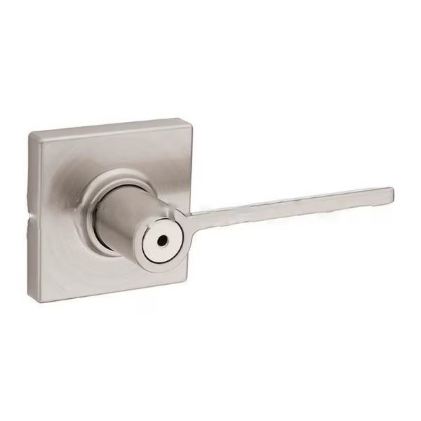 Ladera Privacy Lever, Kwikset, Mfr#: 300LRL-SQT-15-6AL-RCS