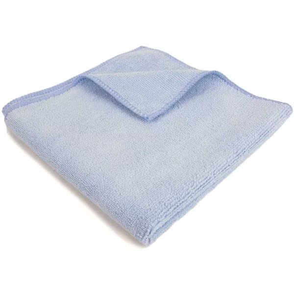 16 in. x 16 in. General Purpose Microfiber Cleaning Cloth, Blue, Renown, Mfr#: REN01616-BLZ