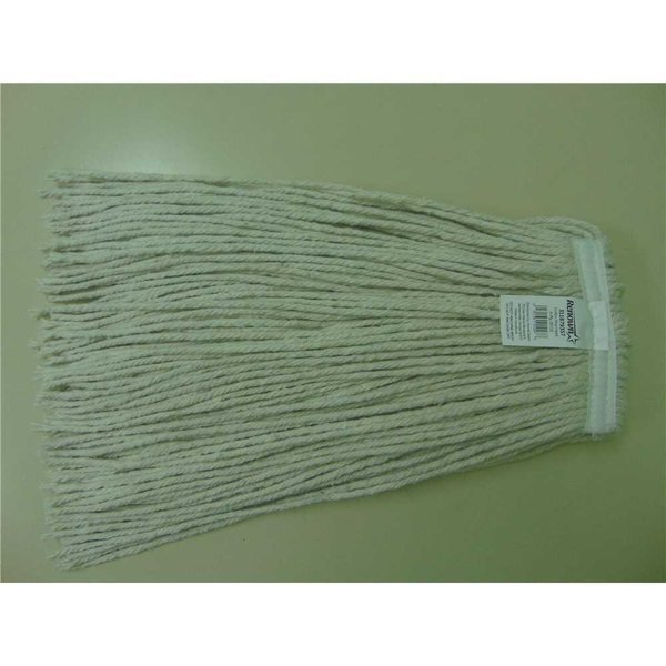 20 oz. 1 in. 4-Ply Natural Cotton Headband Cut End Mop Head, 6PK, Renown, Mfr#: CM-20020HP