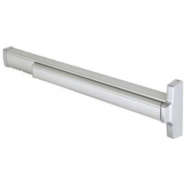 Satin Aluminum 36 2085 Push Pad Concealed Vertical Rod Right Hand Reverse Bevel Panic Exit Device, Jackson, Mfr#: 312085R37628