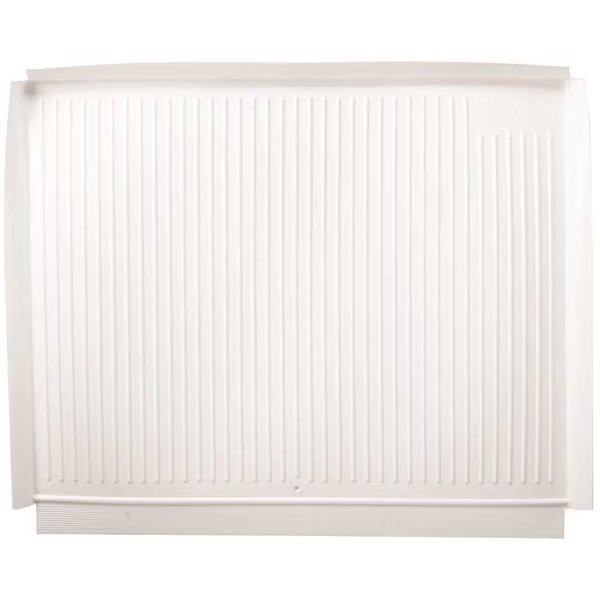 White 24 in. x 18 in. Vanity Cabinet Under Sink Drip Tray Shelf Liner, Cabinet Savers, Mfr#: 2418WCP
