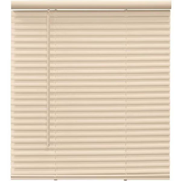 TruTouch Alabaster Cordless Light Filtering Vinyl Mini Blinds with 1 in. Slats 47 in. W x 72 in. L, Champion, Mfr#: 527331