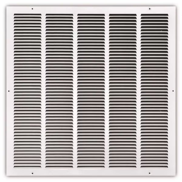 24 in. x 24 in. White Stamped Return Air Grille, Tru Aire, Mfr#: 170 24X24