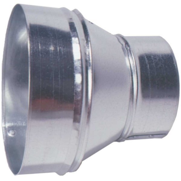 4 in. to 3 in. 26-Gauge Round Reducer, Master Flow, Mfr#: 26R4X3