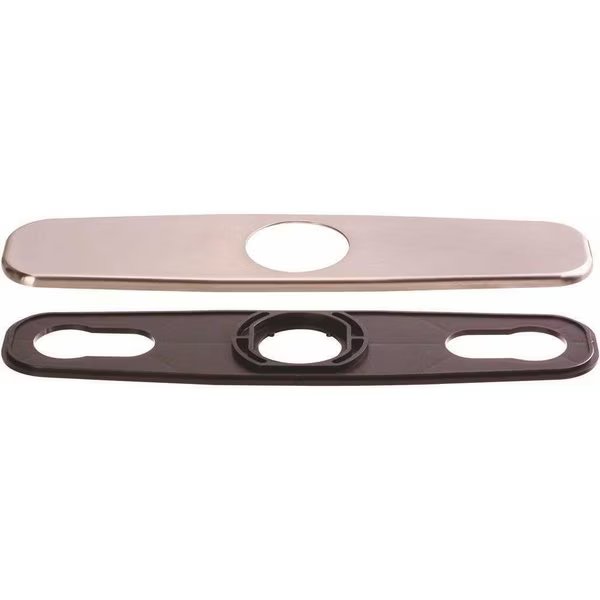 3-Hole Deck Plate in Brushed Nickel, Premier, Mfr#: NEW136