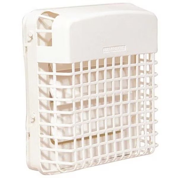 4 in. Progard Replacement Exhaust Cap Grille in White, National Brand, Mfr#: PGC4WX