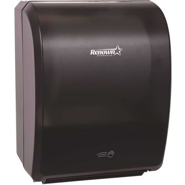 7.5 in. Series Electronic Black Paper Towel Dispenser, Renown, Mfr#: REN05176-WB