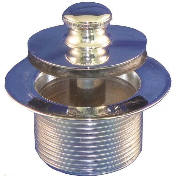 1.625 in. - 14 TPI x 1.25 in. D Push-Pull Bathtub Stopper, Watco, Mfr#: 38309-CP