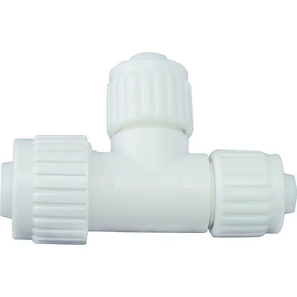 Reducing Tube Tee, 1/2 x 3/8 in, Flair-It, Mfr#: 16830
