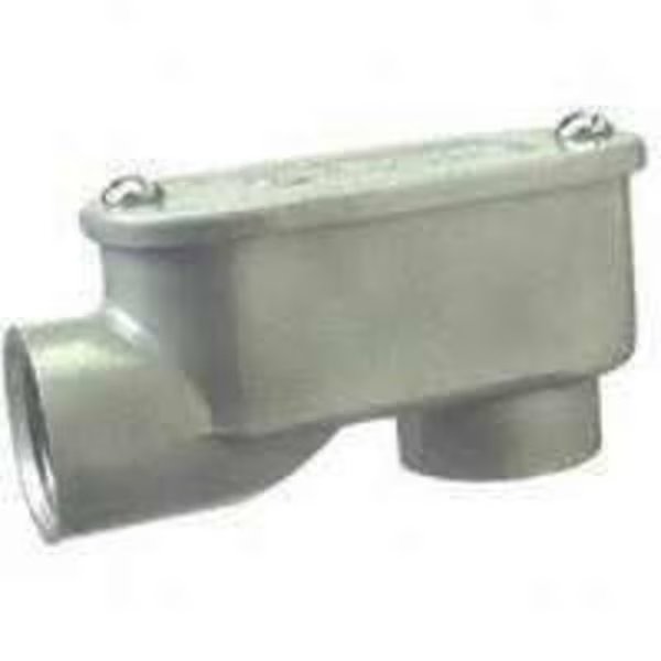 Service Entrance Elbow, Threaded, Aluminum, Halex, Mfr#: 59520