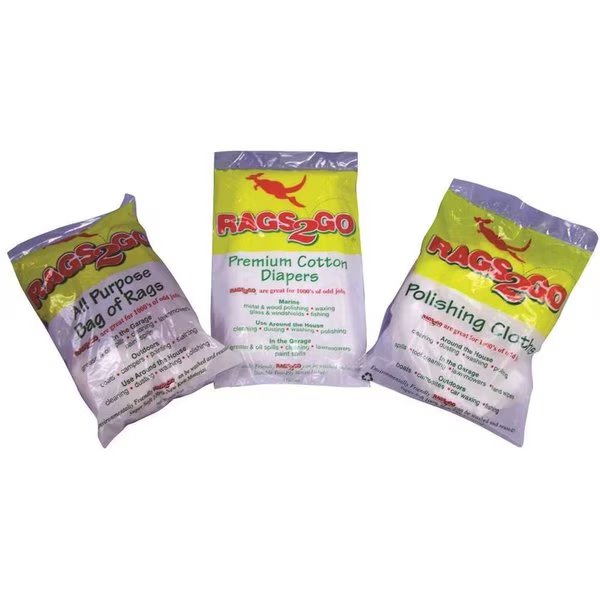 All Purpose Cloth Rags, Intex, Mfr#: 800510