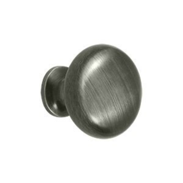 KRH114U15A Round Hollow Knob Antique Nickel, 10PK, Deltana, Mfr#: KRH114U15A-XCP10