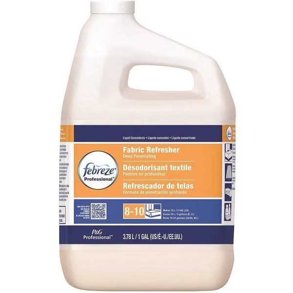 Professional 1 Gal. Closed Loop Linen and Sky Scent Fabric Freshener from Concentrate, Febreze, Mfr#: 003700036551