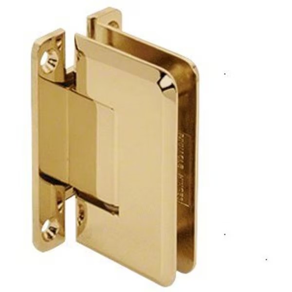 Unlacquered Brass Plymouth Series Wall Mount 'H' Back Plate Hinge, Cr Laurence, Mfr#: PLY037ULBR