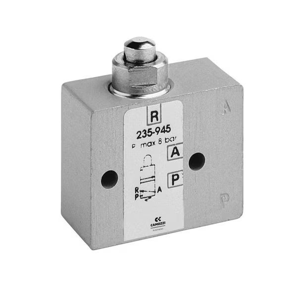 Series 2 Valve, 3/2-Way Nc, Cartridge #5/32" OD, , Plunger, Spring Return, Camozzi, Mfr#: 234-945