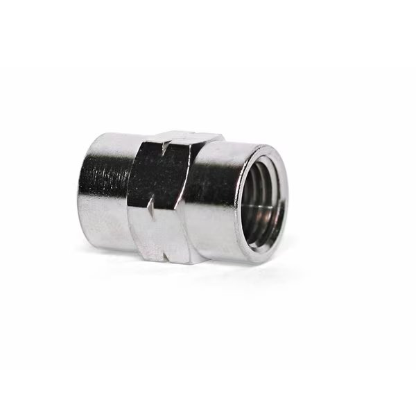 Coupling NPTF Female-NPTF Female, 1/8" NPT, Camozzi, Mfr#: 2543 02-02