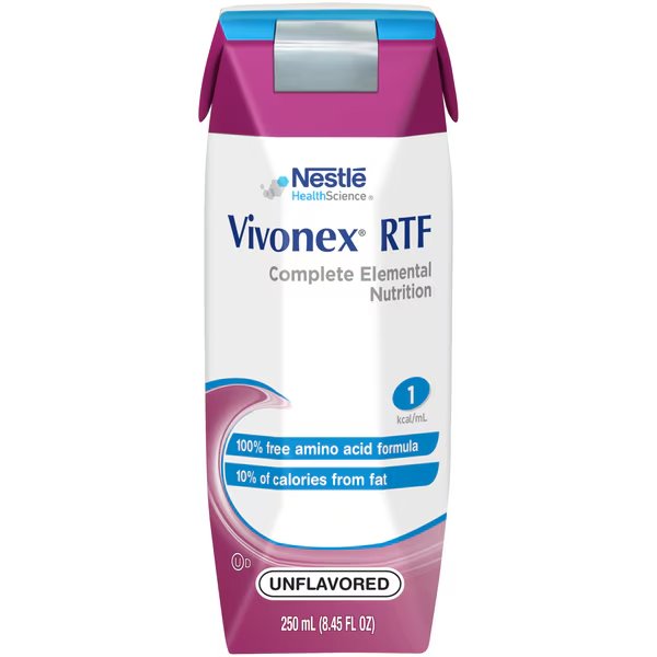 Nestle Vivonex Rtf Gi Liquid Elemental Diet Liquid 8.45 fl. oz., PK24, Nestle, Mfr#: 10043900362509