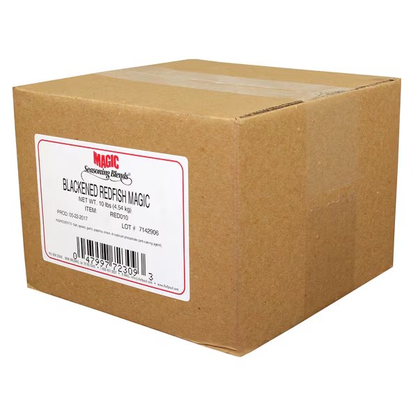 Magic Seasoning Blackened Redfish Magic 10lbs, Magic Seasoning, Mfr#: RED010