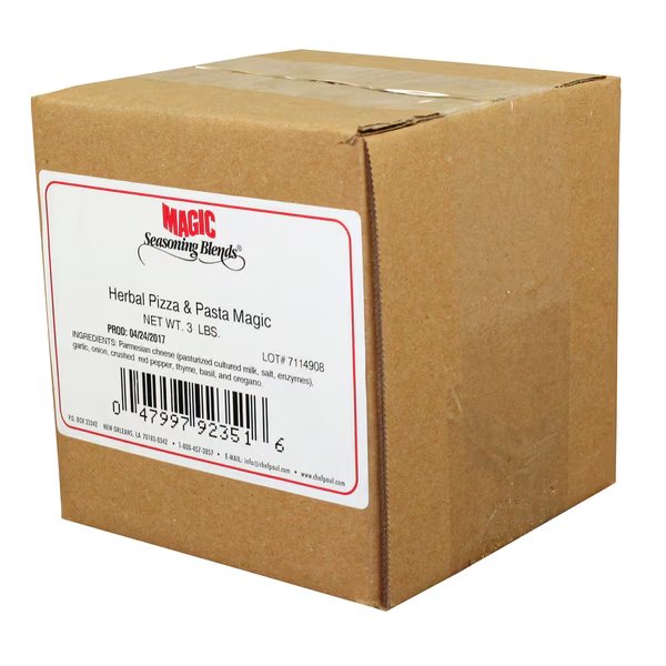 Magic Seasoning Herbal Pizza & Pasta Magic 3lbs, Magic Seasoning, Mfr#: HER003