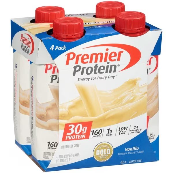 Premier Protein Protein Shake Vanilla 11 fl. oz., PK12, Premier Protein, Mfr#: P2A010304IS0201