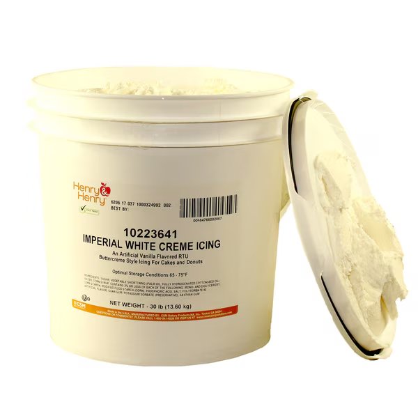 Henry And Henry Imperial White Icing, 30lbs, Henry And Henry, Mfr#: 10223641