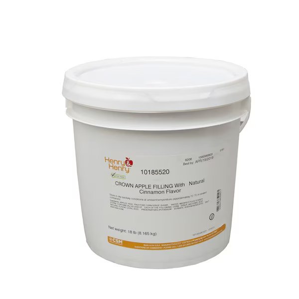 Henry And Henry Crown Apple Filling, 18lbs, Henry And Henry, Mfr#: 10185520