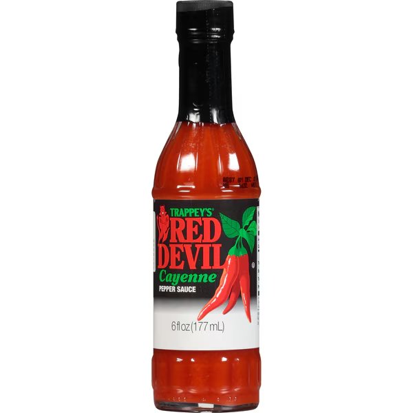 Red Devil Pepper Sauce, PK24, Trappey, Mfr#: 550730