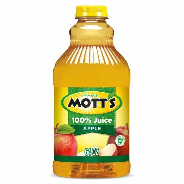Mott's 100% Apple Juice 64 oz. Bottle, PK8, Motts, Mfr#: 10002369