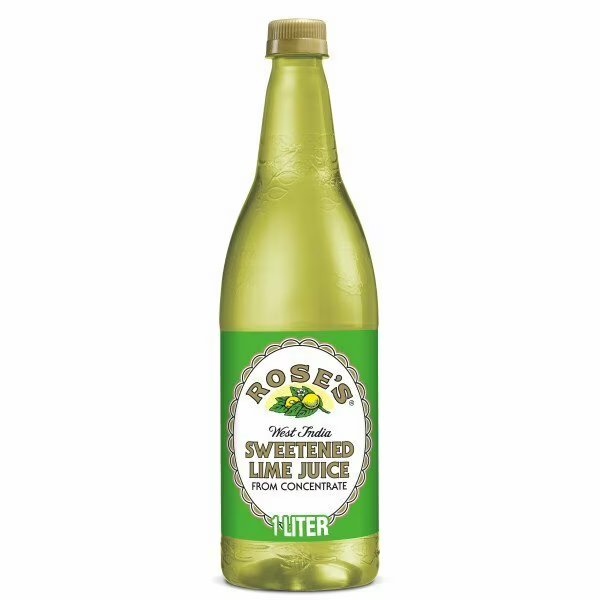 Roses Sweetened Lime Juice 1 Liter, PK12, Roses, Mfr#: 10002620