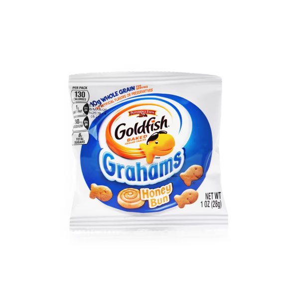 Honey Bun Grahams Goldfish Snack Graham Crackers 1 oz., PK300, Pepperidge Farms, Mfr#: 000025083