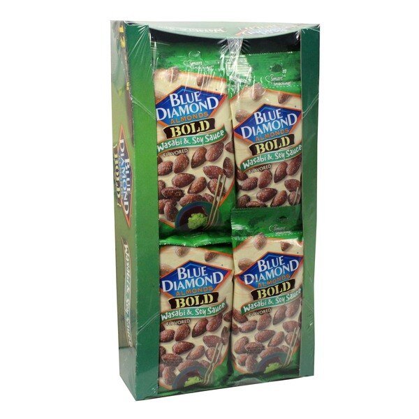 Blue Diamond Wasabi & Soy Sauce 4 oz., PK72, Blue Diamond, Mfr#: 09931