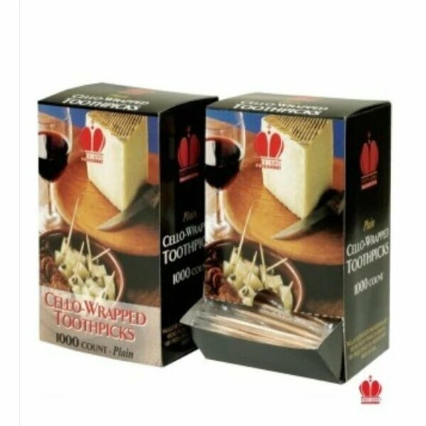 Goldmax Individually Wrapped Cello Toothpick, PK12000, Goldmax, Mfr#: 1004-1