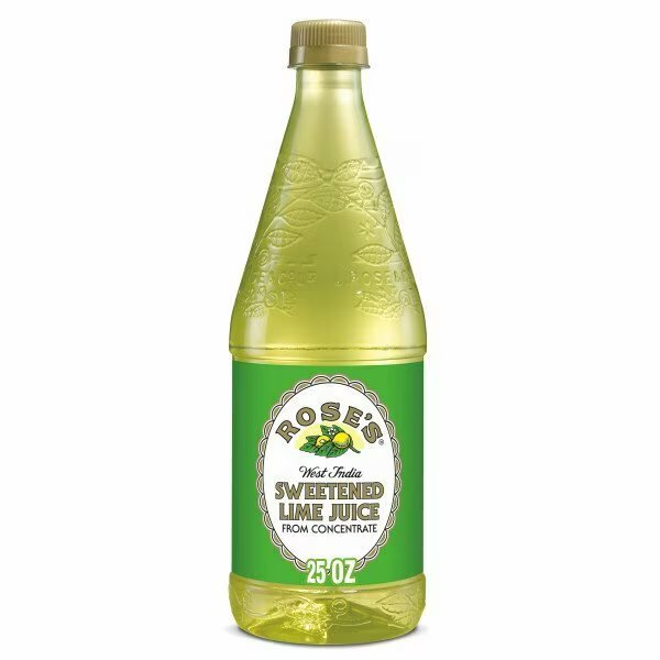 Roses Sweetened Lime Juice 25 oz., PK12, Roses, Mfr#: 10071109