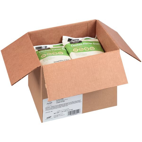 Instant Reduced Sodium Mix Chicken Gravy Mix 14.1 oz., PK8, Foothill Farms, Mfr#: G406-F6700