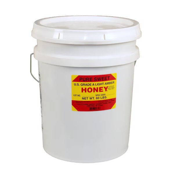 Commodity Light Amber Honey 60lbs, Commodity Honey, Mfr#: 9005