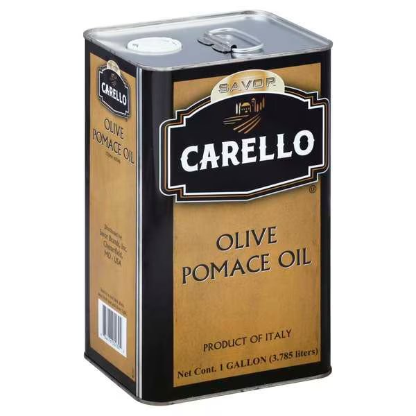 Savor Imports-Carello Olive Oil Pomace Tin 1 gal. Tin, PK6, Savor Imports-Carello, Mfr#: 30005