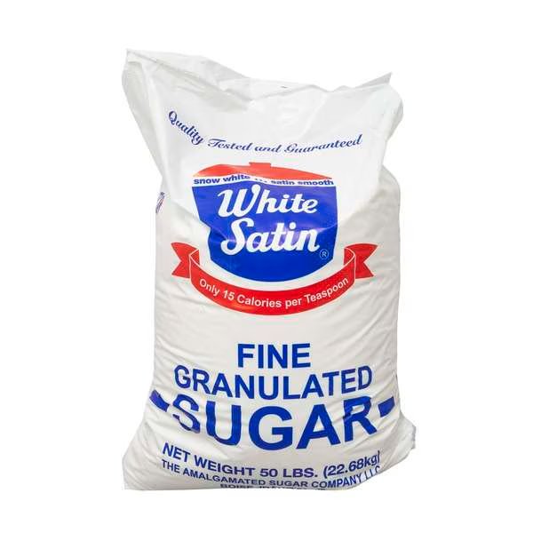 Domino Beet Granulated Sugar, 50lbs, Food Grade Ingredients, Mfr#: 950