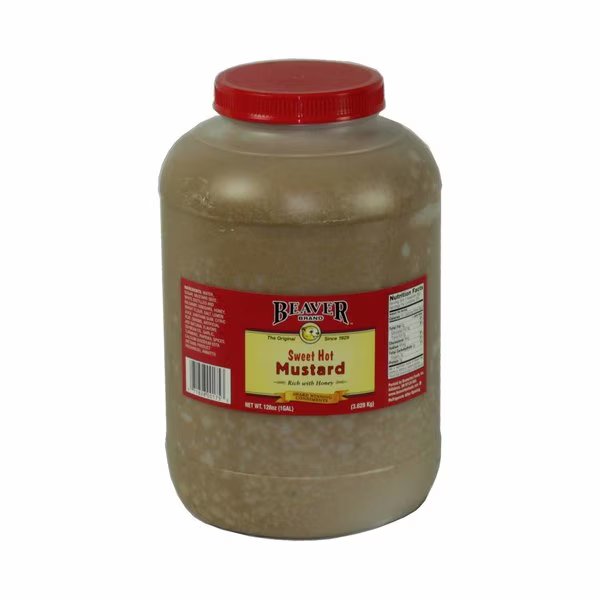 Beaver Sweet Hot Mustard 1 gal., PK2, Beaver, Mfr#: 175-2