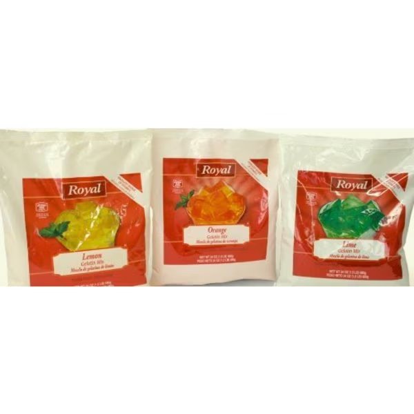 Royal Assorted Citrus Gelatin Mixed 24 oz., PK12, Royal, Mfr#: 48115
