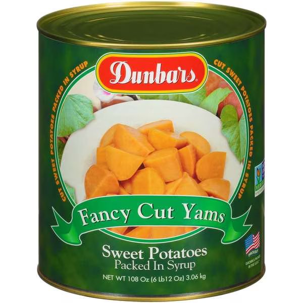 Fancy Cut Sweet Potatoes, PK6, Dunbar, Mfr#: 2049L603060001