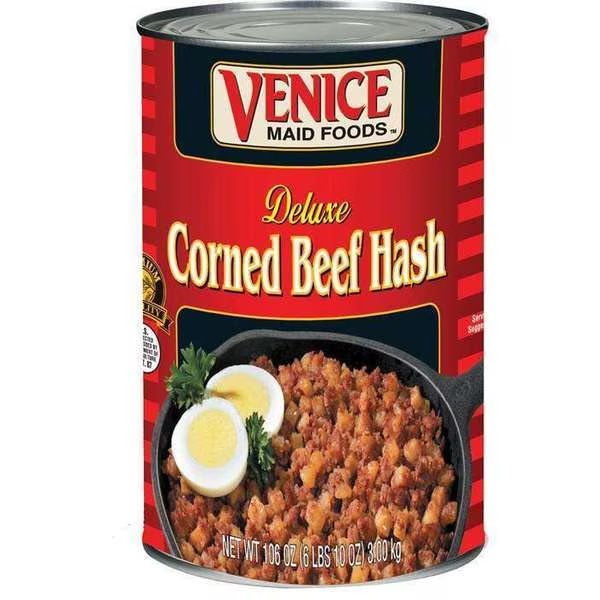 Corned Beef Hash Deluxe, PK24, Venice Maid, Mfr#: 9078