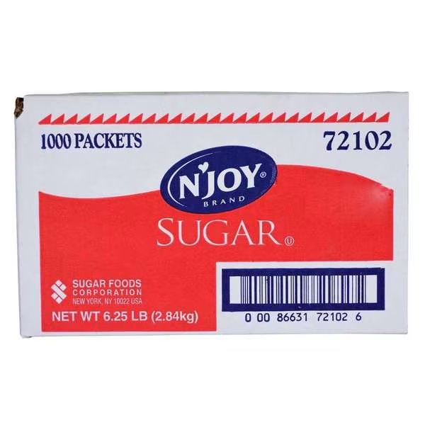 N'Joy Sugar .1 oz., PK1000, Njoy, Mfr#: 72102