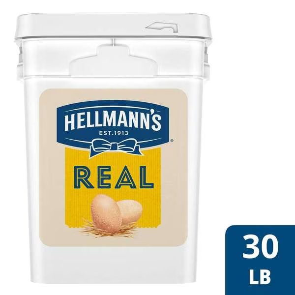 Hellmann's Real Mayonnaise 4 gal., Hellmanns, Mfr#: 4800126554
