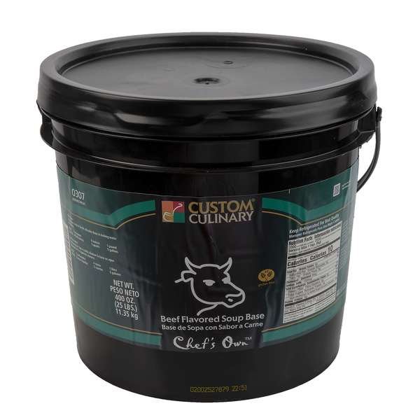 Chef's Own Beef Flavor Granular Base 25lbs, Chefs Own, Mfr#: 03076FCFP