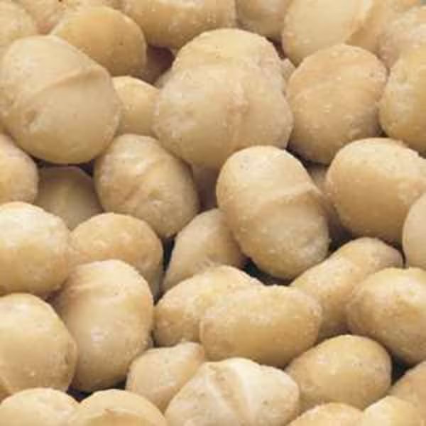 Azar Whole Unsalted Dry Roast Macadamia 2lbs Bag, PK3, Azar, Mfr#: 7118796