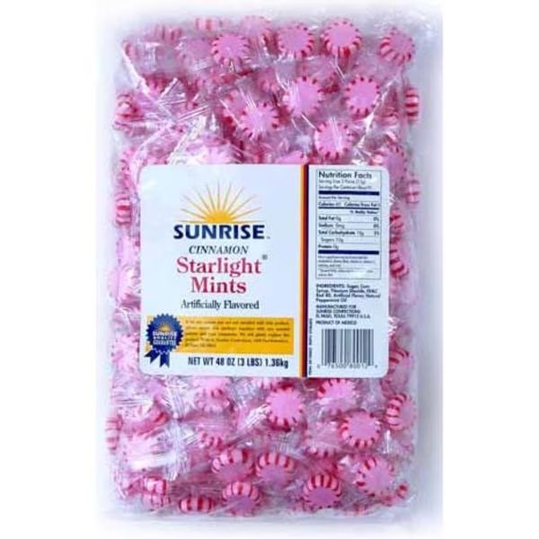SC Cinn Starlight 3lbs Bag, PK8, Sunrise Confections, Mfr#: S8148805
