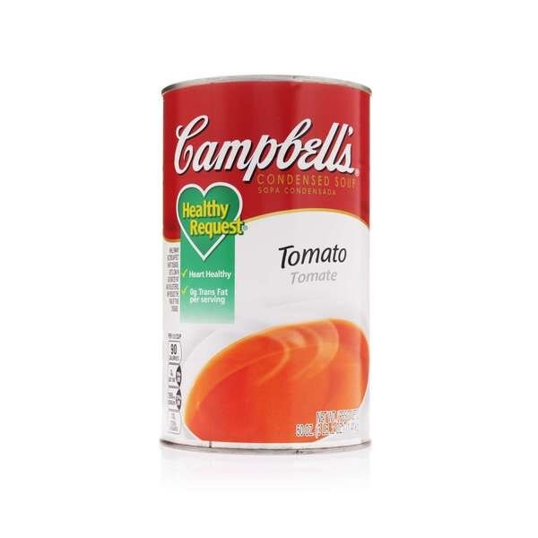 Condensed Soup Red & White Healthy Request Tomato Soup 50 oz., PK12, Campbells, Mfr#: 000004145